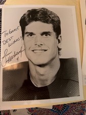 jim harbough photo signed 8 by 10