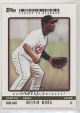 2009 Topps Ticket To Stardom Gold 10/50 Melvin Mora #52 3s6