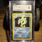 CGC 9 MINT Holo Gyarados Pokémon Base Set Unlimited 6/102