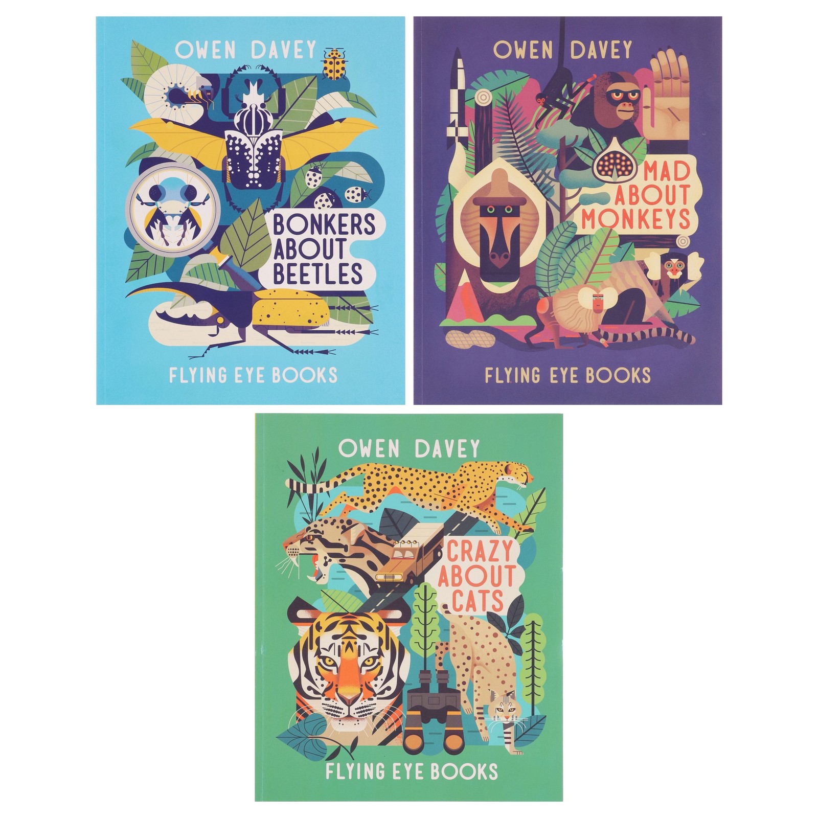 About Animals Series by Owen Davey 3 Books Set - Age 7+ - PB - Image 2