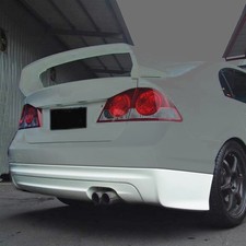 Fits 06-11 Acura Csx Jdm Civic Mu-gen Style Rear Bumper Lip Abs Fits 06-11 Acura Csx Jdm Civic Mu-gen Style Rear Bumper Lip Abs
