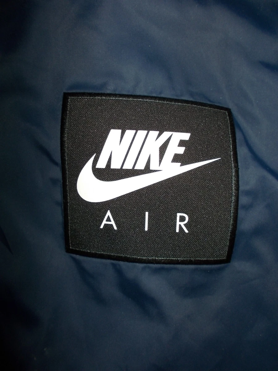 Anorak Jacke NIKE AIR (M) PERFEKT!!! BLAUE Hoodie Trainingsjacke WINDCHEATER