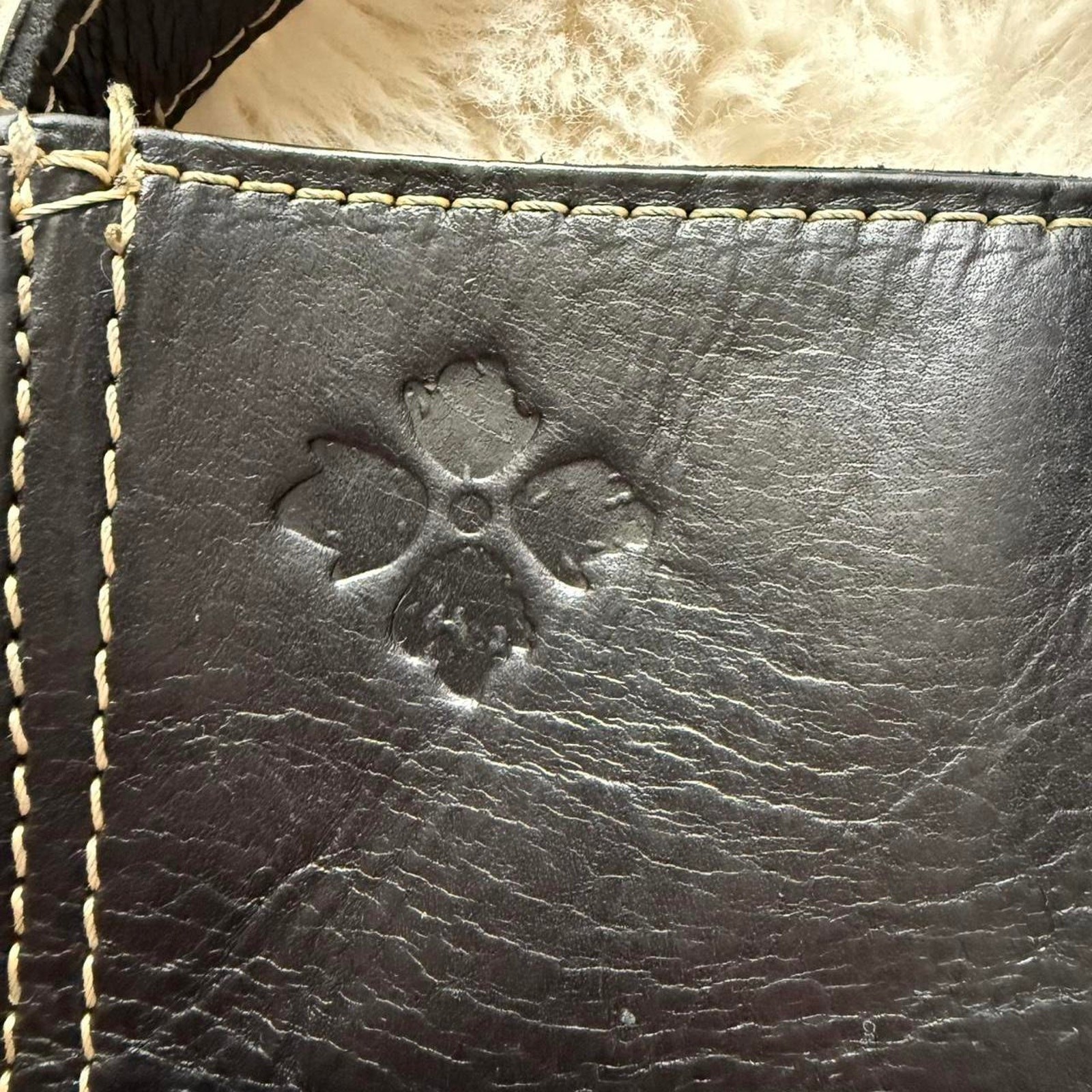 Vintage Patricia Nash Italian Leather Crossbody B… - image 4