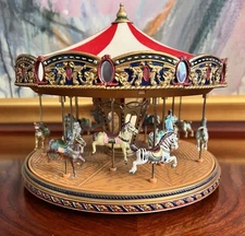 Mr. Christmas World’s Fair Carousel Gold Label Collection Christmas