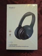 Brand New TOZO HT2 Adaptive Hybrid Active Noise Cancelling Headphones