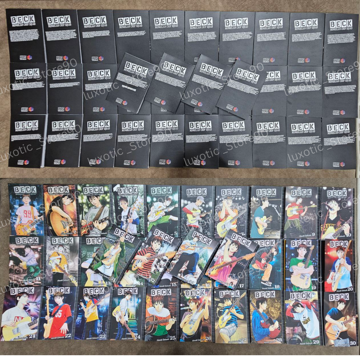 BECK Mongolian Chop Squad Manga Vol. 1-34(End) Half/Full Set