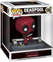 Gadget -D- Marvel: Funko Pop! Deluxe - Deadpool - Deadpool On Bridge (Vinyl Figu