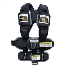 RideSafer - XSmall Black, Lightweight, Compact, Portable Car Seat