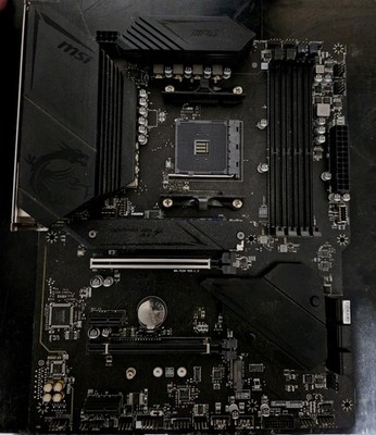 MSI MPG B550 Gaming Plus Desktop Motherboard - Black