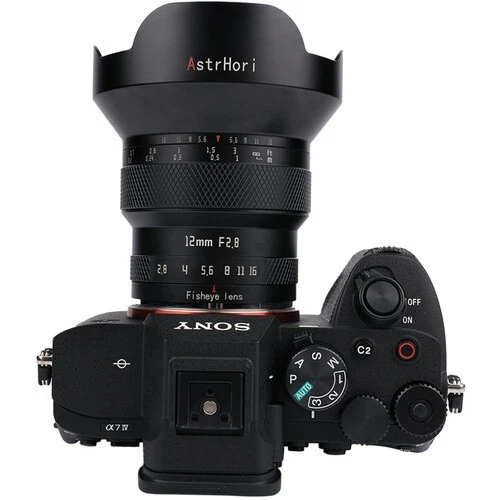 AstrHori 12mm f/2.8 185° Full Frame Fisheye Lens Sony E-Mount Astrophotography - Image 4 of 4