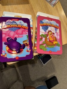 Lot Of 2 2025 McDonaldland Collectible Toys Fast Food Mcdonalds Grimace Birdie