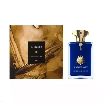 Amouage Interlude 53 Man Extrait de Parfum Spray 3.4 oz 100 ml New Box