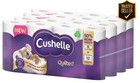 Cushelle Quilted 3 Ply Toilet Rolls 64 Pack Longer Rolls 236 Sheets Soft Tissues