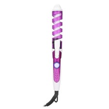 Curling Wand Electric Hair Waver Professional Salon Spiral Wand Wavy US