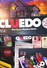 Cluedo 2011 Board Game Complete Classic Murder Mystery with 2-Player Version (A)