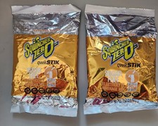 2 bags -Squincher Zero QwikStik 50 Pack each. Orange