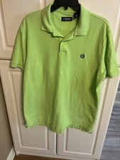 Chaps Men  s Polo Shirt Lg. Green