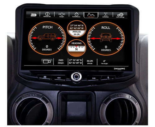 STINGER 10" JEEP WRANGLER JK 2011-2018 FLUSH COMPLETE RADIO REPLACEMENT KIT - Bild 1 von 4