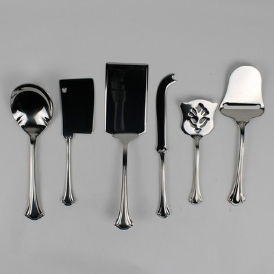 Lot of 6 RSVP RXV15 Cheese Slicers Spatula Casserole Spoon Cucumber Server