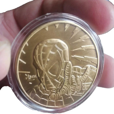 Spiderman Bronze Coin Highland Mint Limited Edition #1694/25000 COA Uncirculated