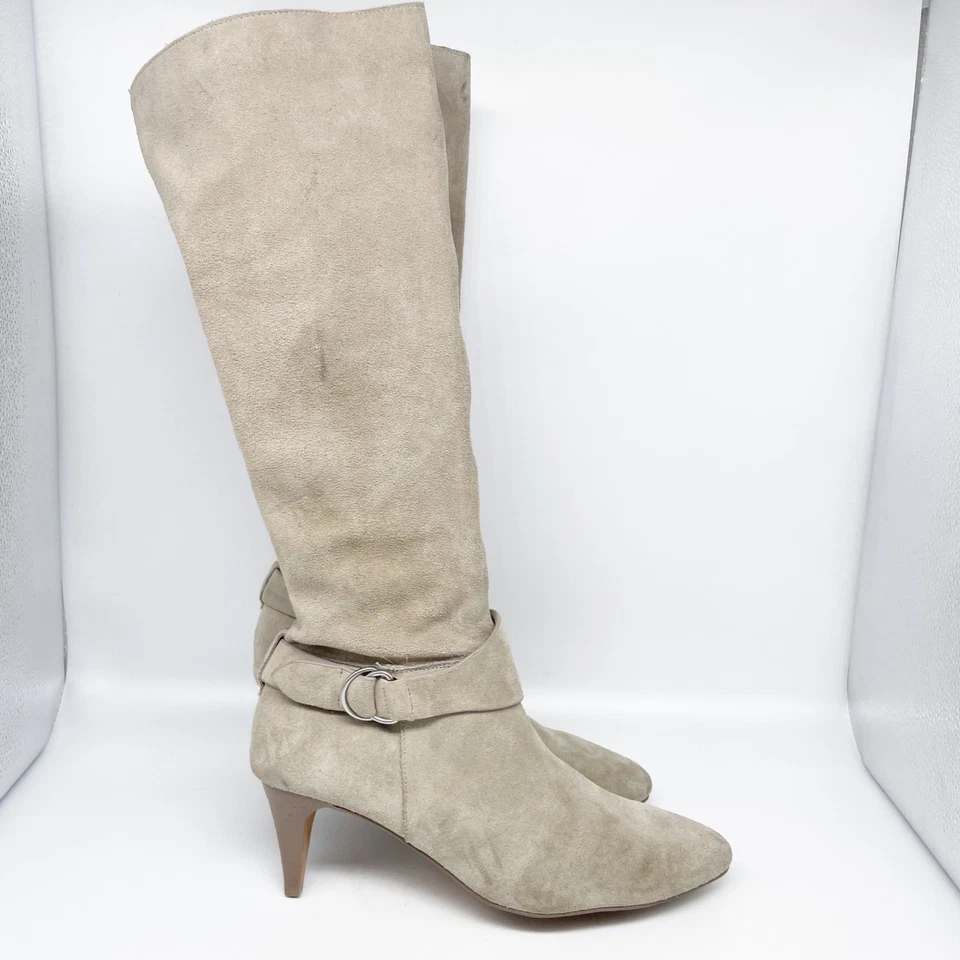 Splendid 女式 Fortuna 系扣高跟鞋卡其色 10M 码 — 第 3/4 张图片