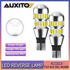 AUXITO White T15 SMD 42-LED Backup Reverse Light 912 921 2800LM W16W Error Free