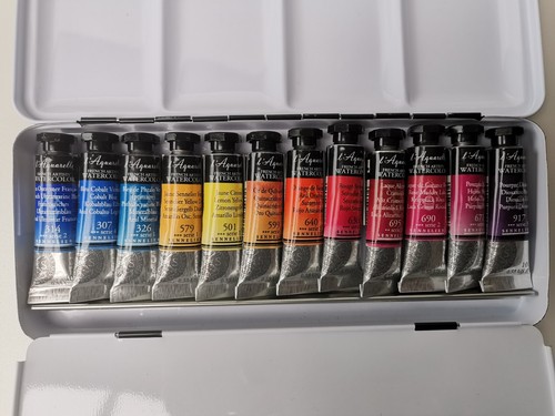 Billy Showell Sennelier Botanical Paint Box 12 x 10ml - Picture 1 of 10