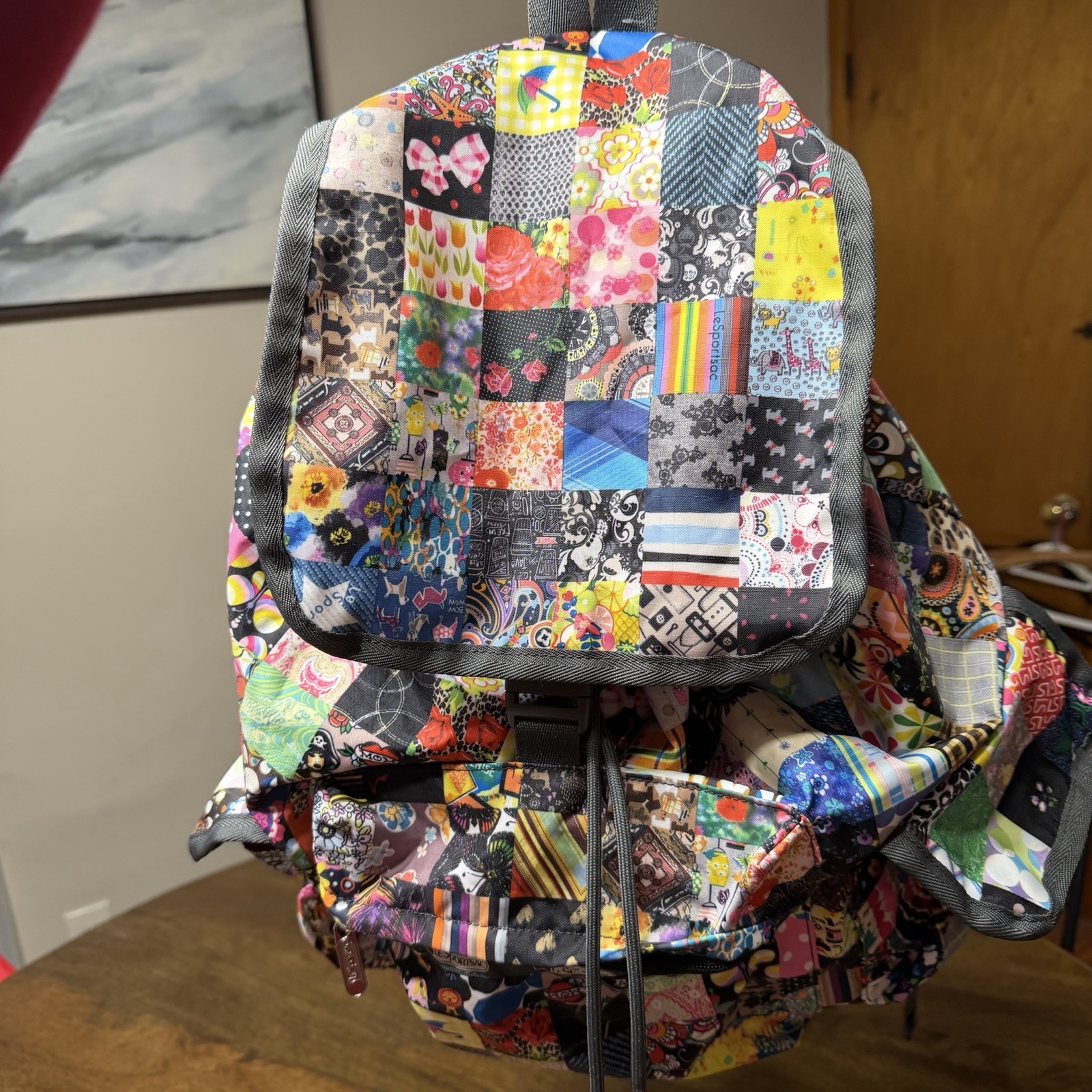Lesportsac Patchwork Lepatch 40th Backpack Satche… - image 2