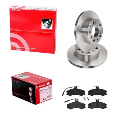 brembo BREMSSCHEIBEN + BELÄGE VORNE passend für CITRÖEN C25 280 290 DUCATO 280