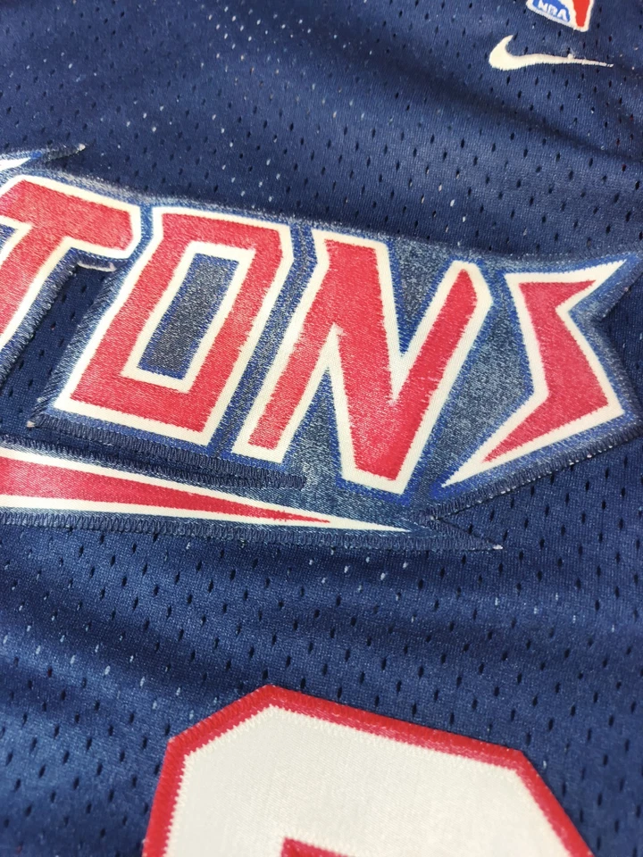 CAMISETA COSIDA VINTAGE NIKE BEN WALLACE DETROIT PISTONS NBA TALLA 3XL +2 Foto 4 de 4