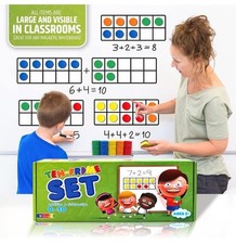 Magnetic Ten Frame Set Addition And Subtraction