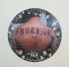 SUBLIME s/t ER20021 LP Vinyl VG  Picture Disc