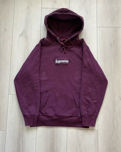 Purple Supreme Box Logo Hoodie | eBay