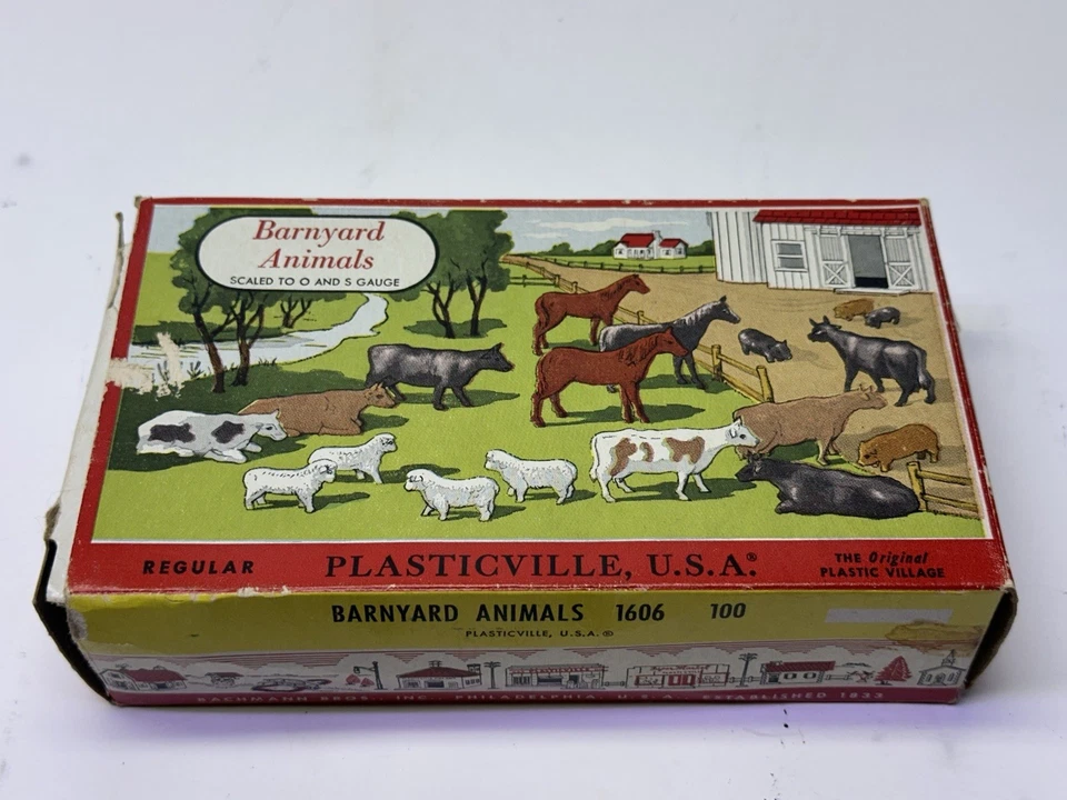 Винтажная игрушка для сарая 1991 FUNRISE (звук работает!) С 22 фигурками животноводческой фермы 80-е/90-е - Изображение 4 из 4