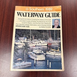 Vintage 1989 Southern Waterway Guide Florida Bahamas Walter Cronkite Article
