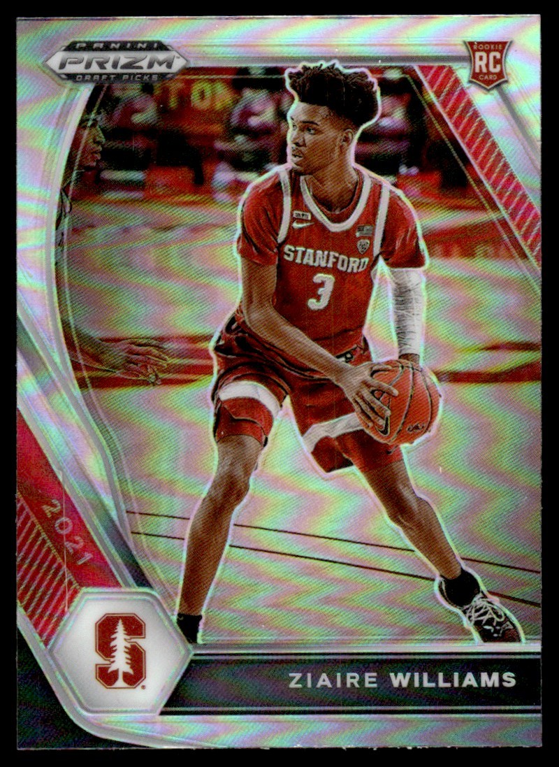 2021-22 Panini Prizm Draft Picks Prizms Silver Ziaire Williams #15 20503