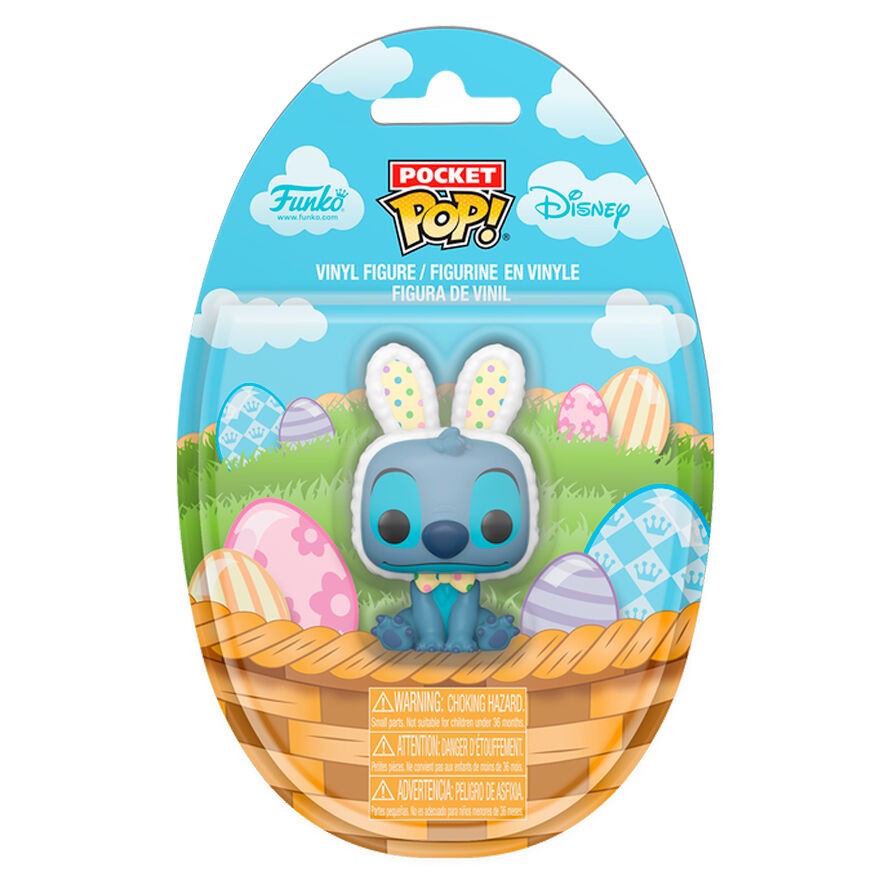 Funko Figura Pocket Pop Disney Stitch - Stitch Conejo De Pascua 16