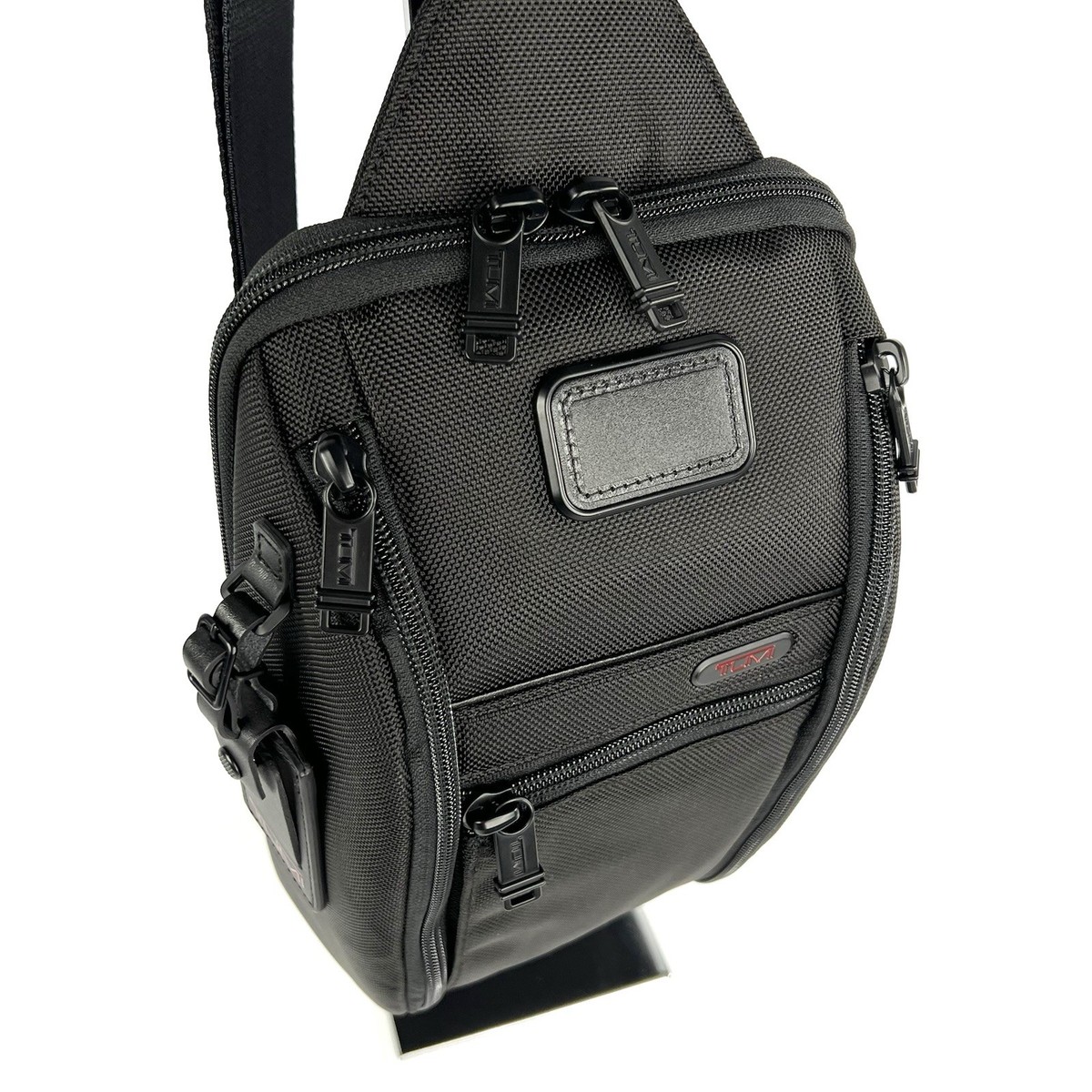 TUMI Core Black Ballistic Nylon Large Sling Crossbody Day Bag | eBay