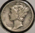 Silver Dime - Mercury - 1943 [144]