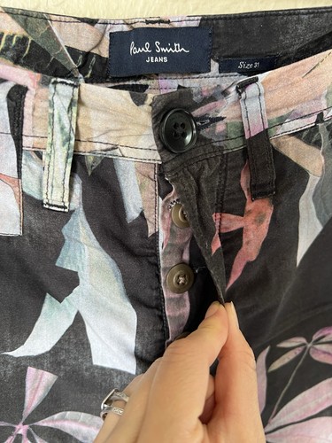 Paul Smith Washed Black Tropical Slim Fit Short - Bild 7 von 11