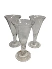 VINTAGE COLONIAL WILLIAMSBURG TEAR DROP GLASS VASES BLENKO - 8”