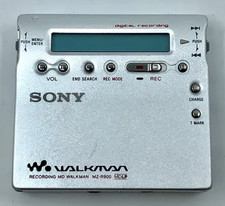 Sony MD Walkman - Portable MiniDisc Player - Silver MZ-R900/S 