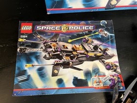 LEGO 5984 Space Police Lunar Limo 100% Complete with Instructions