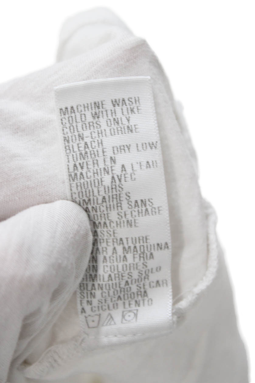 Standard James Perse Womens Basic White Crew Neck… - image 6