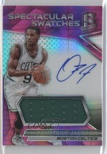 2016-17 Panini Spectra Spectacular Swatch Pink 16/49 Demetrius Jackson Auto 1a07