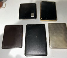Vintage Cigarette Cases Assorted Lot from Germany/ England 