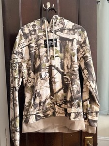 Chicago Bulls Camouflage Hoodie Long Sleeve Beige Brown Green Black, S
