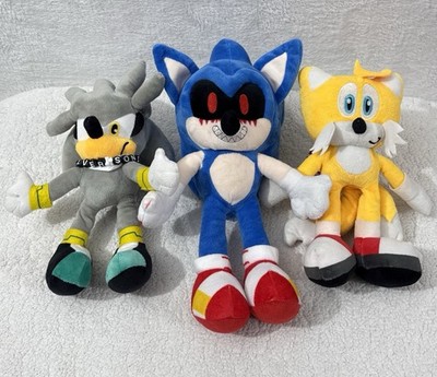 Sonic Exe  Sonic.exe Evil Rare Plush Bloodstained Face Hands Sonic Plush Bundle.