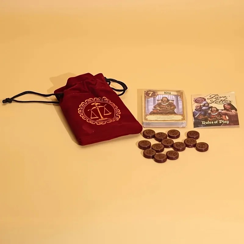 Love Letter Card Game - Renaissance Strategy & Deduction for 2-6 Players UK