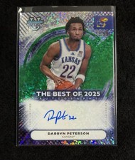 2025-26 Bowman U Best - DARRYN PETERSON #BA-DP GREEN Diamond /99 🔥NBA Draft #? 